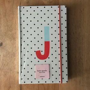 Kate Spade NWT Take Note Leatherette Notebook